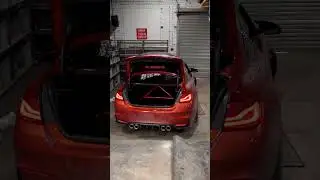 The BMW M4 F82 With Our K-Brace Finished In Red