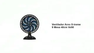 Ventilador Arno X-treme 9 Mesa 40cm Ve90