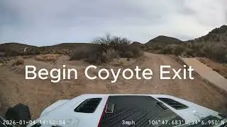 Quebradas Backcountry Byway to Coyote Exit