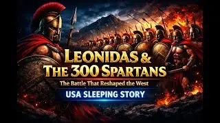 Leonidas & The 300 Spartans: The Battle That Reshaped the West I USA Sleeping Story