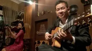Mưa trên biển vắng - Nhạc Pháp | Violonist Thiên Hương