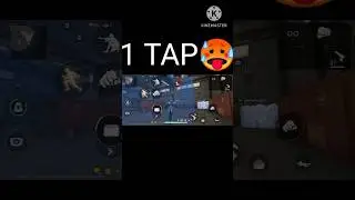 FREE FIRE 1VS1 GAMEPLAY VIDEO 🥵 #freefire #1tap #shorts