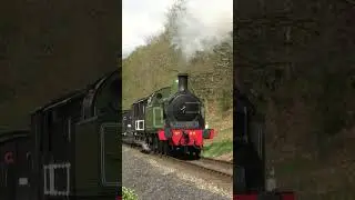 Gastlok No 29 auf der Severn Valley Railway  #train #railway #steamtrain #railroad #sound