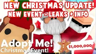NEW ADOPT ME CHRISTMAS UPDATE! CHRISTMAS EVENT 2020! NEW UPCOMING PETS +LEAKS ROBLOX