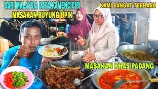 SPECIAL MENU FOR GUESTS FROM MALAYSIA | WANT TO TASTE PADANG'S SPECIAL COOKING, BUYUNG UPIK