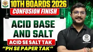 Acid Base And Salt | Class 10thChemistry Board2026 | #10thboard #chs #boardexam2026