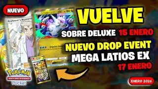 🎁 VUELVE el SOBRE DELUXE EX (15&ndash;29 ENE) + Mega Latios EX DROP 🔥 | Qu&eacute; hacer y prioridades