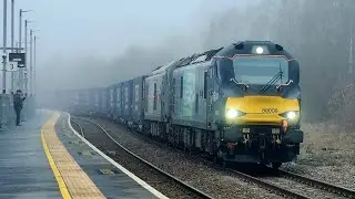 Direct Rail Services Loco Hauled Intermodal Diversions January 2025