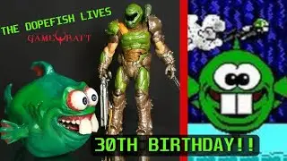 THE DOPEFISH LIVES | 30TH ANNIVERSARY - DOOM ETERNAL MODEL - 3D PRINTED, HAND PAINTED BY GAMEQRAFT