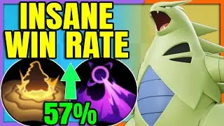57%+ Win Rate this TYRANITAR BUILD is a Hidden Gem | Pokemon Unite