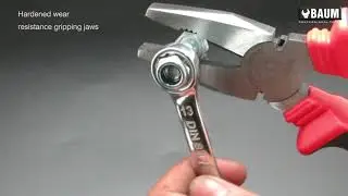 BAUM combination cutting pliers