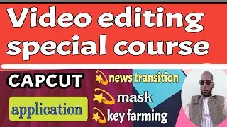 # Barnoota Vidiyoo editing app CAPCUT irratti_ (Video editing special course on capcut app)