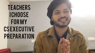 Best teachers for CS Executive | #csjourney #icsi #cs #vgstudyhub #yesacademy #csexams