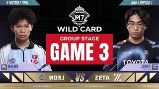 🔴 Wild Card MLBB M7 | LEON против ZETA | Leon Esports против ZETA, 3-й матч дивизиона | Чемпионат...