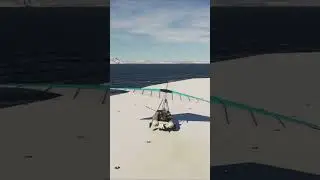 A boat on wheels landed on an aircraft carrier #airplane #plane #landing #games #msfs2020