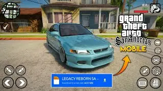 GTA V Legacy Reborn Modpack - GTA SA Android Graphics Real sounds | New vehicles | All cheats