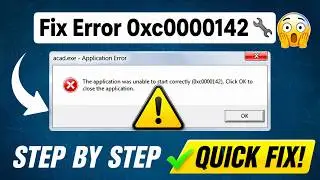 Fix 0xc0000142 Error in Windows 11 & 10 (Latest 2026 Guide)