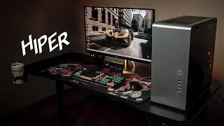 Недорогой и стильный игровой стол - Распаковка и обзор HIPER HGTBL017