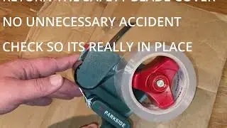 HOW TO USE TAPE DISPENSER #parkside #hacks #howto