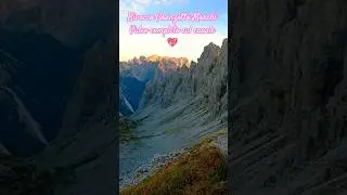 LE MONTAGNE SONO GRANDI CATTEDRALI #mountains #montagna #friuli #panorama #nature #trekking #shorts