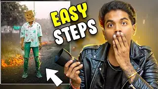 EASY STEPS OF BROKEN SMILEY PHOTO EDITING | PRANAV PG #photoediting #tutorial