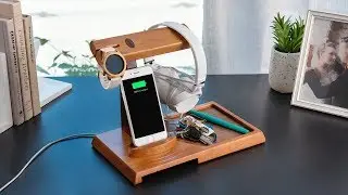 ThomasWork | Wooden Valet Charging Station