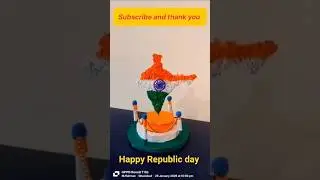 🇮🇳 This India Map Will Make You Proud | Republic Day Craft