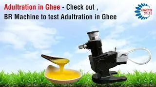 Butyro-Refrectometer for testing of Adultration in Ghee