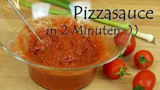 Make Pizza Sauce in 2 Minutes! | Basic Tomato Sauce Recipe for Pizza | Vegan DIY Pizza Sauce