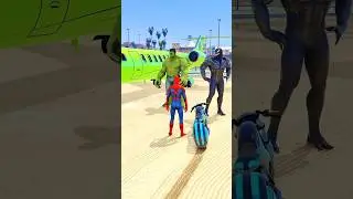Garena Free fire sent spider man to my City for making cartoon#trandingshorts #cartoon #spaiderman