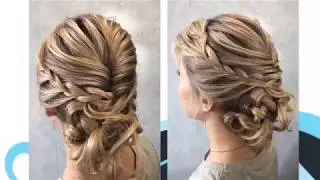 Opsteken met knopen en vlechten, updo with knots and braids