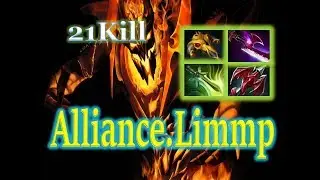 Alliance Limmp Shadow Fiend 21Kill Easy Rank Match Gameplay Highlights