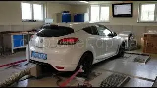 Замер мощности Renault Megane RS 20T 265PS 2015 LET Stage2