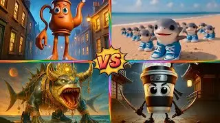 BRAINROT SAHUR🆚BRAINROT EXTINCTION🆚BRAINROT KING🆚ASSASINO - Tiles Hop EDM Rush!