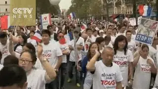 Chinese nationals in France demand better security