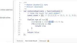 217. Contains Duplicate LeetCode Javascript Solution