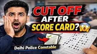Cut Off After Score Card 😱 | Delhi Police Constable Live Discussion🔥🎯#delhipolice#cutoff#scorecard