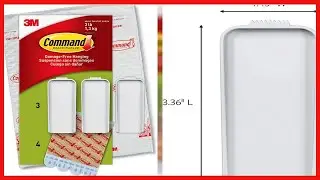 Great product -  Command Large Canvas Hangers, Indoor Use, 3-Hooks, 4-Strips, Decorate Damage-Free