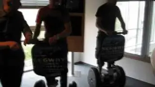 gong fm - Regensburgs Hitradio - Segway im Studio