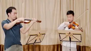 March from The Nutcracker Violin Duo Calvin Leung & Mason Jiang