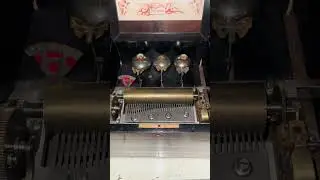 Swiss Qualite Excelsior 10 Tune Music Box with Bells ca. 1890 - 01779DK