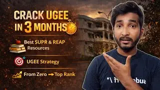 🔥 UGEE 2026: From 0 to UGEE Topper ⋮ Crack IIIT Hyderabad UGEE in 3 Months