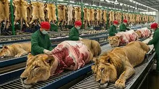 Lion Leather Industry Explained | How Million-Dollar Products Are Made