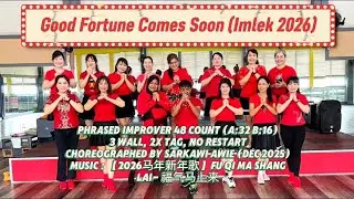 Good Fortune Comes Soon (Imlek 2026) Line Dance | Awie Choreo