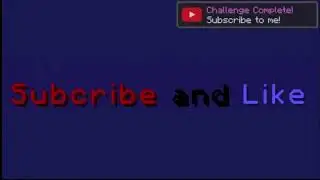 Subcribe and like[Achievement Minecraft] - Blue screen (By Null Ngao)