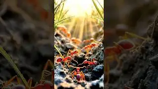 &ldquo;How Ants Collect Food & Build Their Home 🐜 | Nature Documentary&rdquo; #naturelovers#hyperrealistic