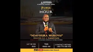 SDA Church Mandara || Elder A. Nakunyada  || 08 February 2025 || Ndavhura Mukova ||