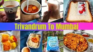 Tiruvanantpuram (Trivandrum)To Mumbai By Netravati Express Train Kerala Return Journey Marathi Vlog