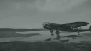 Taschei Republic DO-217 Post-landing Taxi (War Thunder Footage)