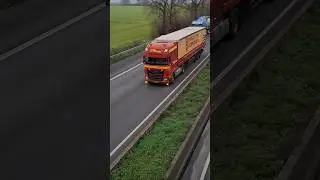 Der gute alte DAF auf der &uuml;berholspur.#LKW #spotting #Unterhaltung #DAF #Sattelzug
